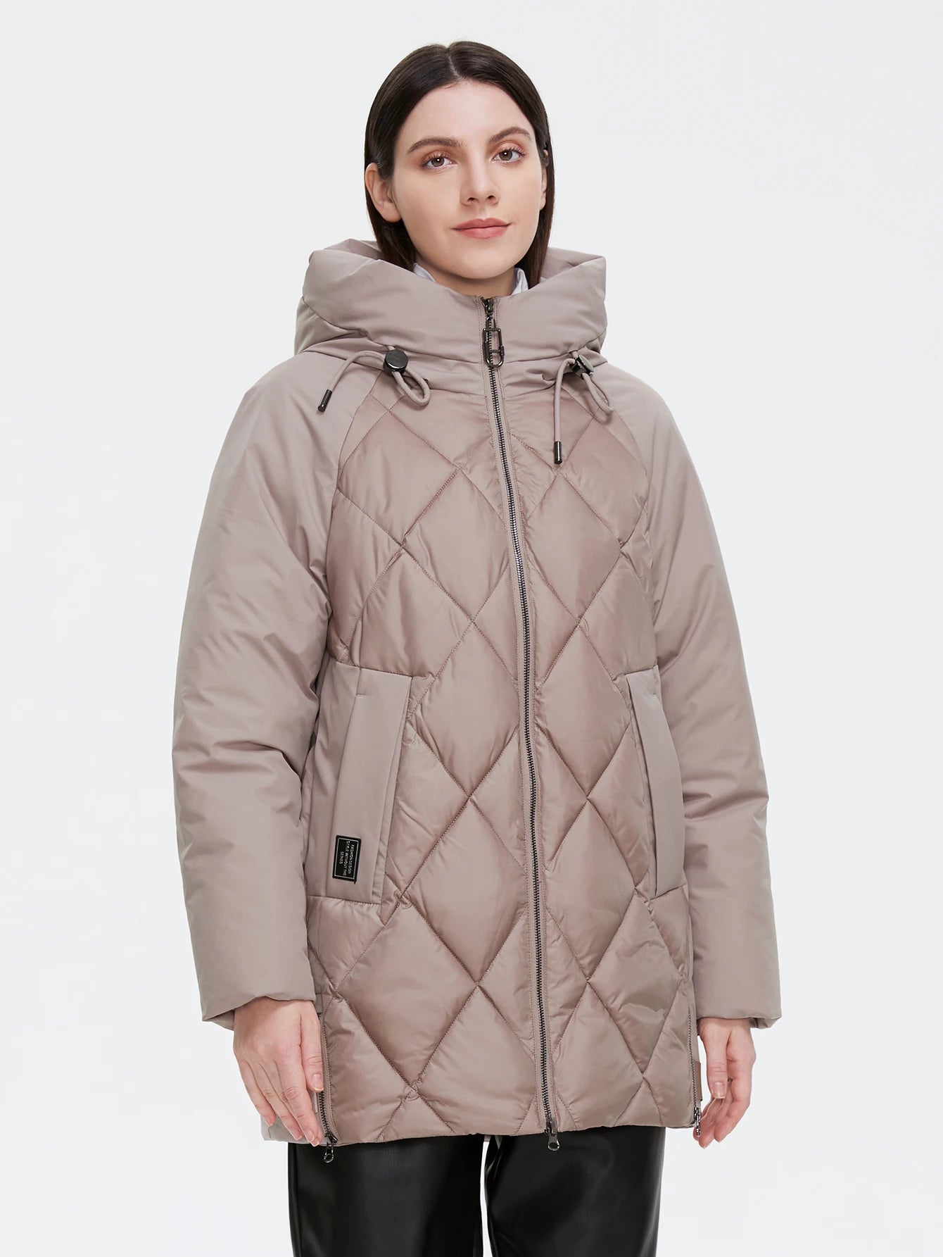 Cinemore Jacket Women's Plus Size Collection Warm Jacket Mid-length Grace With Unusual Design Women Coats brand Parka 8198