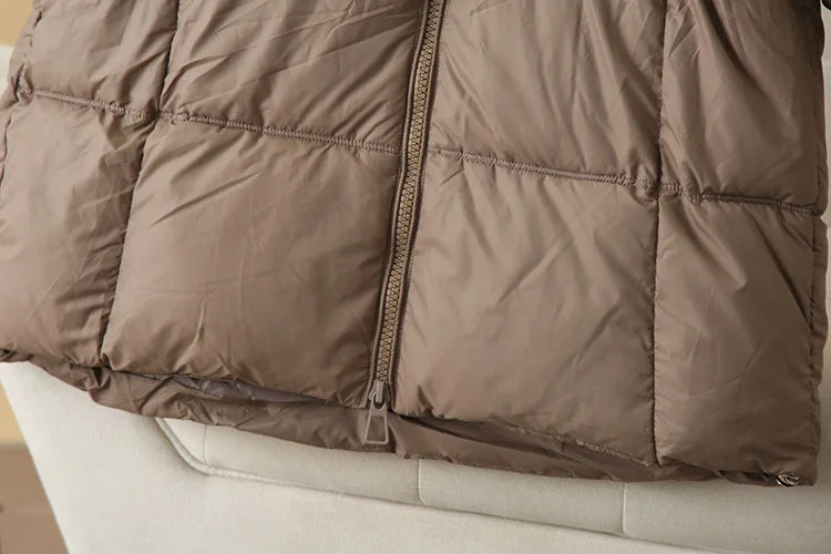 Plus Size Women x-long Parka Winter Loose Design Ribbon Hooded Thicken Warm Cotton-padded Jacket 137